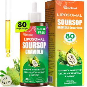 Botella líquida de Soursop Bitters 880MG Selicheal
