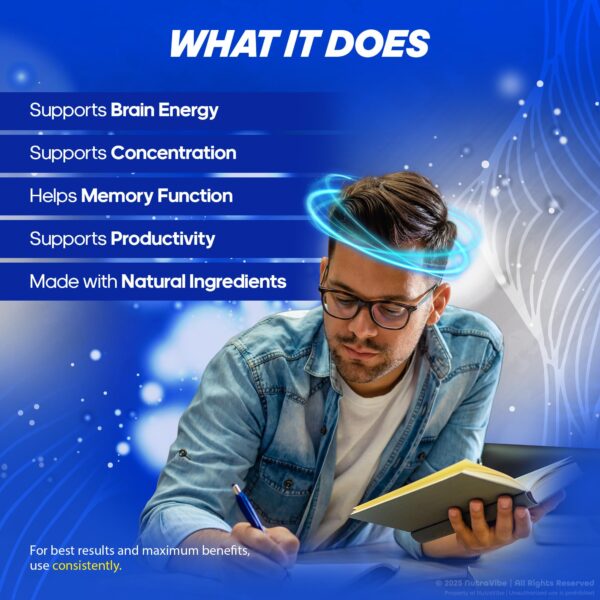 Fórmula diaria NeuroClean para enfoque y productividad.