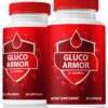 Paquete de 2 Gluco Armor 120 cápsulas fórmula premium natural
