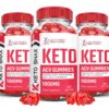 Paquete de 3 Keto Snax ACV 1000mg gomitas veganas