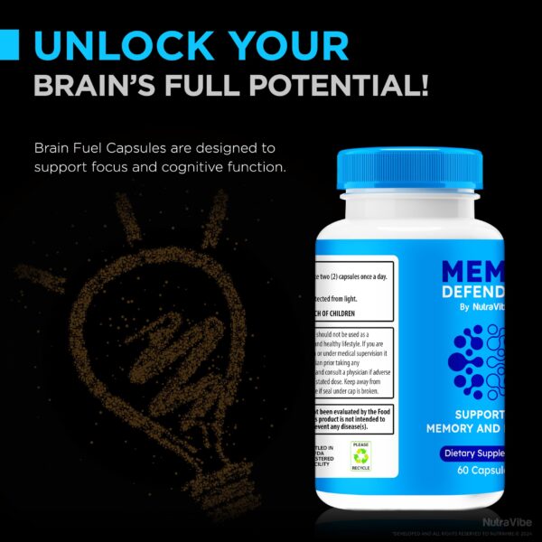 Etiqueta trasera Memo Defender para memoria y concentración