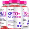 Version 1.0.0 Paquete gomitas Elite Burn Keto ACV para pérdida de peso