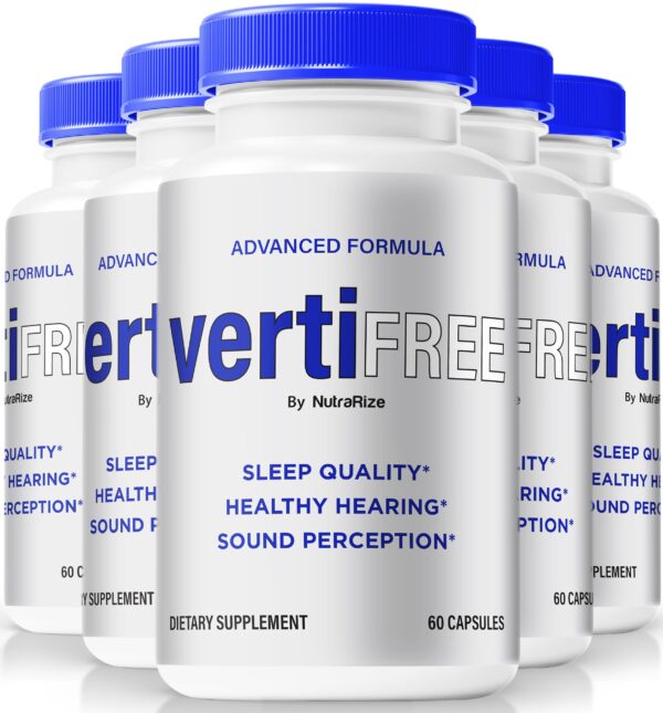 Version 1.0.0 Cápsulas VertiFree para salud auditiva y oído saludable