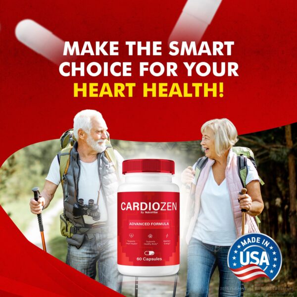 Cardiozen apoyo para equilibrio y energía estable cápsulas