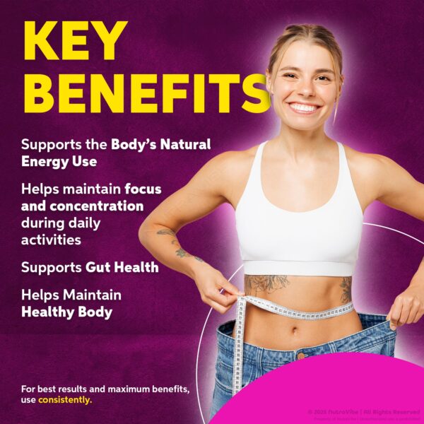 Etiqueta del producto SlimJet con fórmula natural