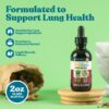 Suplemento Bright Lungs con extractos naturales para pulmones