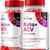 Paquete doble Destiny Keto ACV gomitas para pérdida de peso