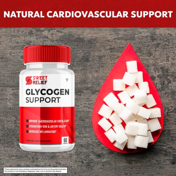 Cápsulas Sweet Relief para soporte limpieza y control glucógeno