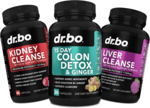 Píldoras detox limpieza colon riñón hígado 15 días natural