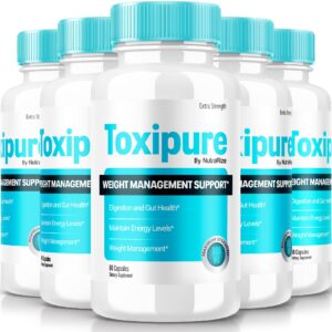 toxipure cápsulas suplemento natural pack 5 keto fórmula avanzada