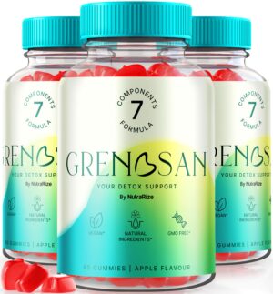 Paquete de gomitas Grenosan Body Detox para apoyo Keto y detox