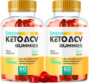 Frascos gomitas Speedy Keto Plus ACV fórmula avanzada 1050MG