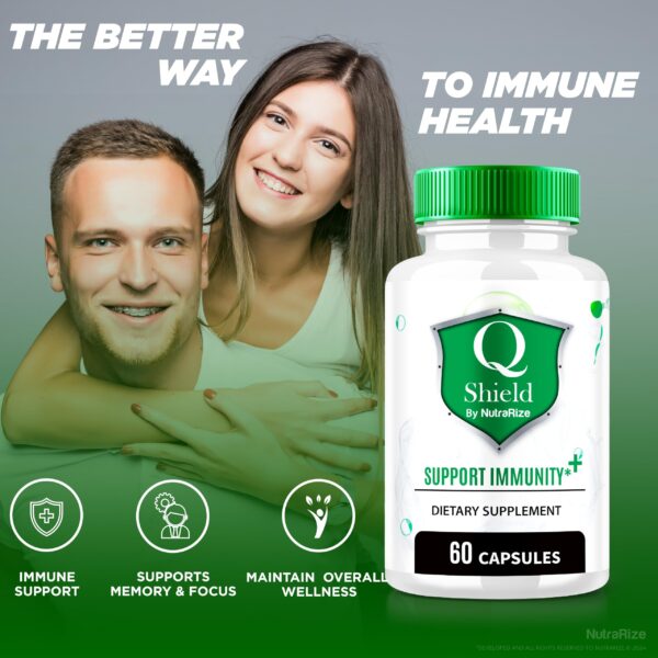 Q Shield suplemento dietético en cápsulas saludables