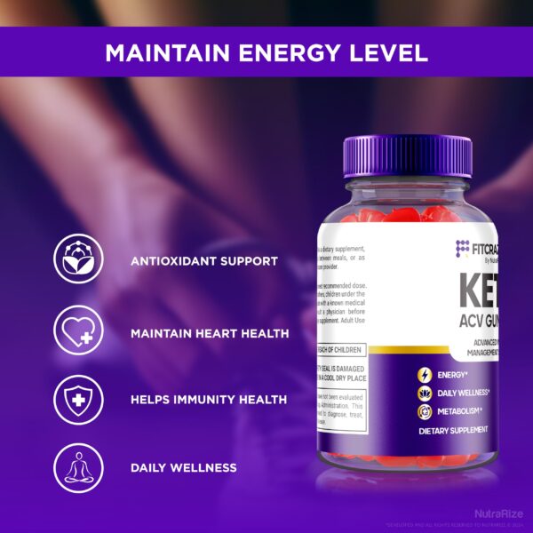 Gomitas Fit Craze Keto para apoyo en dieta keto y salud digestiva