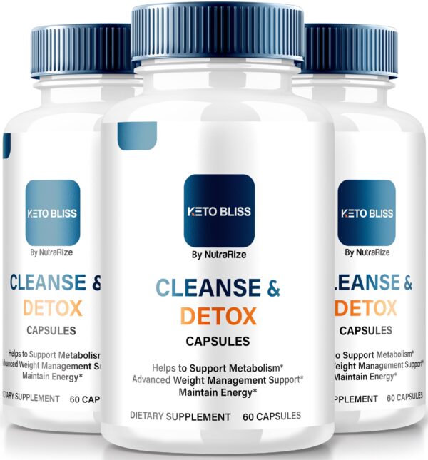 Keto Bliss cápsulas para limpieza y pérdida de peso avanzada