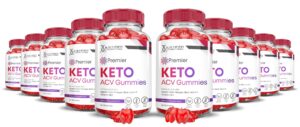 Premier Keto ACV gomitas vinagre de manzana 1000mg veganas