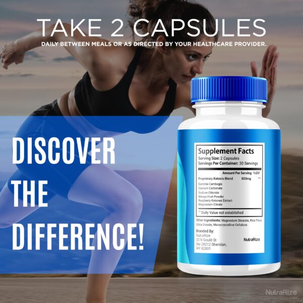 Suplemento NutraRize Free Pain Pro cápsulas naturales frente y costado