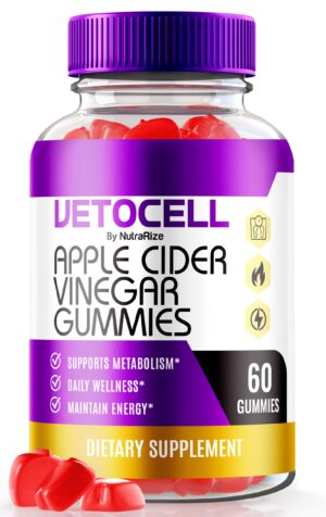 VetoCell ACV Gummies paquete de 60 gominolas fórmula avanzada