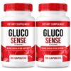 81n4HM65jfL.jpg Paquete doble de GlucoSense suplemento NutraVibe 120 cápsulas