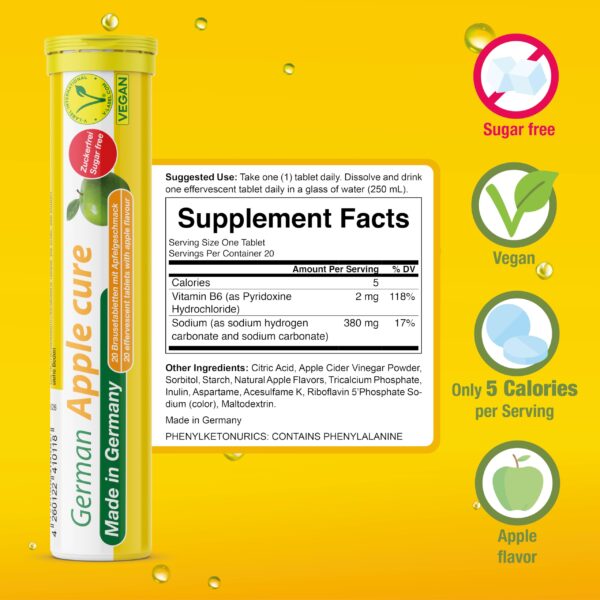 Frente de tarro TD Apple Cure