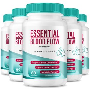 Paquete y envase de Essential Blood Flow para circulación y energía