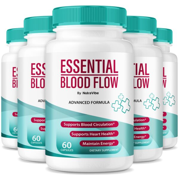 Paquete y envase de Essential Blood Flow para circulación y energía
