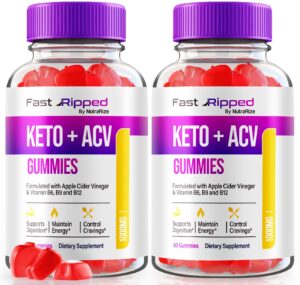Paquete de gominolas Fast Ripped Keto + ACV NutraRize