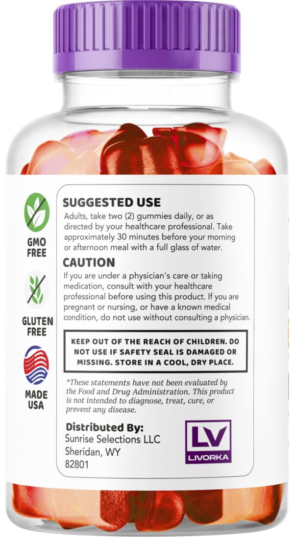 Rapid Ripped Keto ACV gomitas 60 por mes