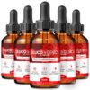 Paquete de 5 botellas gotas líquidas GlucoGenics
