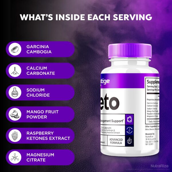 energía sostenida con cápsulas prestige keto pack de 3