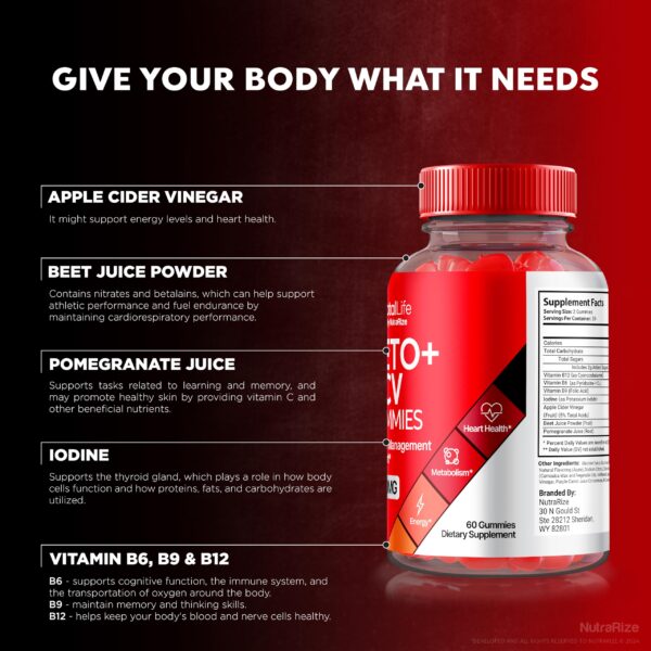 Empaque de Total Life Keto ACV en caja