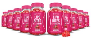Gomitas Lipo Bites vinagre manzana vitamina B12 salud femenina