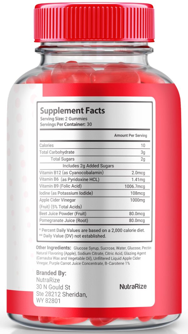 Paquete ProFeat Keto ACV Gomitas para pérdida de peso