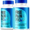 Cápsulas Free Pain Pro suplemento keto natural para bienestar