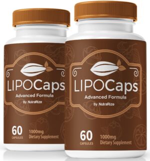 Paquete doble Lipocaps cápsulas naturales fórmula avanzada