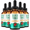 GlucoTonic gotas naturales energía y circulación soporte paquete 5