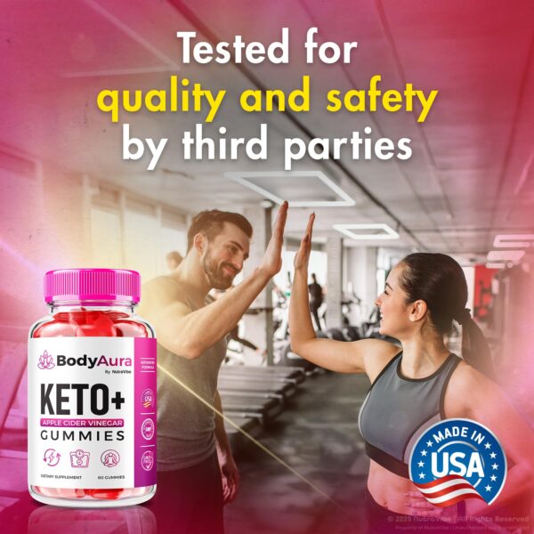 Presentación de caja BodyAura ACV Gomitas