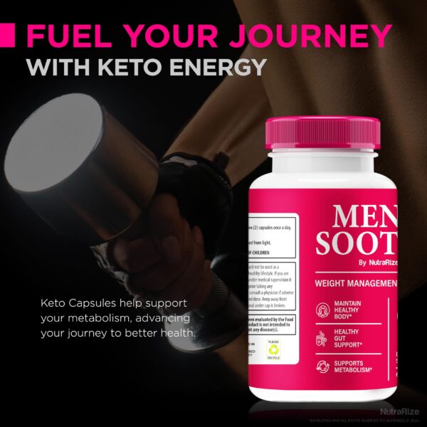 Etiqueta NutraRize Meno Soothe