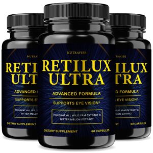 Version 1.0.0 Caja de Retilux Ultra suplemento para soporte visual y comodidad ocular