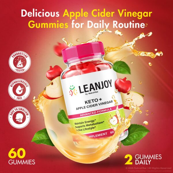 Gomitas masticables LeanJoy para estilo de vida keto