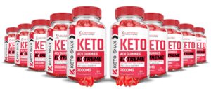 Paquete 10 gomitas Keto Snax ACV extreme vitamina B12 granada betabel