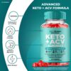 Detalle gomitas Ketolicious Keto ACV vitamina y granada