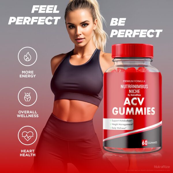 Gomitas keto ACV máxima potencia Nutranimbus Niche