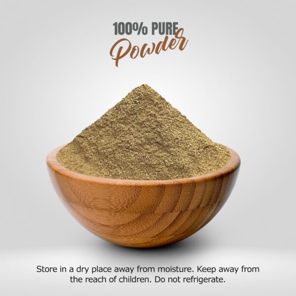 HerbsForever polvo de kutaja caja vista lateral