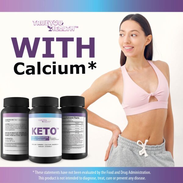 Cápsulas limpieza digestiva True You Health 3X Keto 90 días