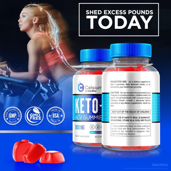 Gominolas Celsium Keto ACV 1000MG para dieta saludable