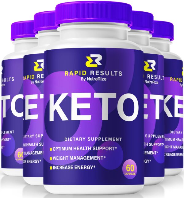 Paquete cápsulas Rapid Results Keto para apoyo en pérdida de peso