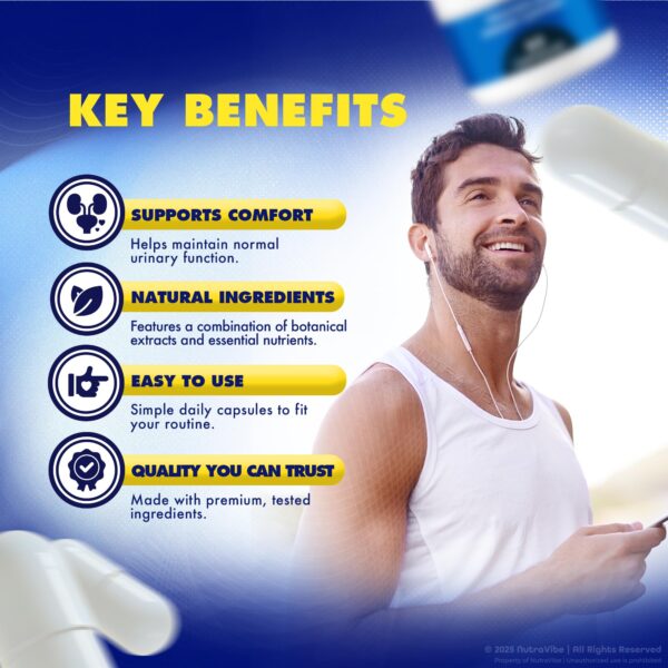 Pastillas Prostivox fáciles de tragar para uso diario y soporte integral