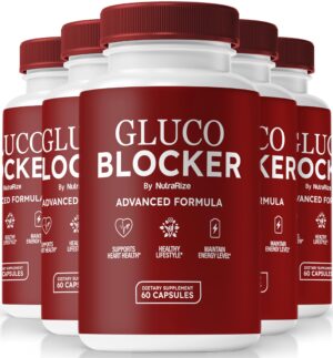 NutraRize Gluco Blocker paquete 5 cápsulas salud integral
