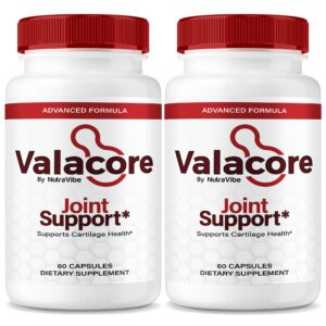 Paquete doble cápsulas Valacore para soporte articular